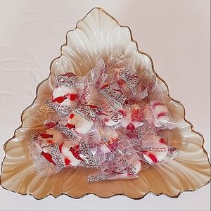 Vintage - Lenox Triad Collection - Embossed Dish Trimmed in 24K Gold